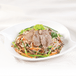 Bún gạo xào thịt bò