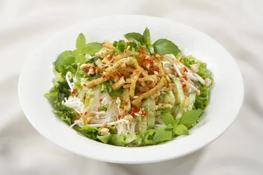 Bì bún chay