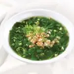 Canh đọt khổ qua rừng tôm thả