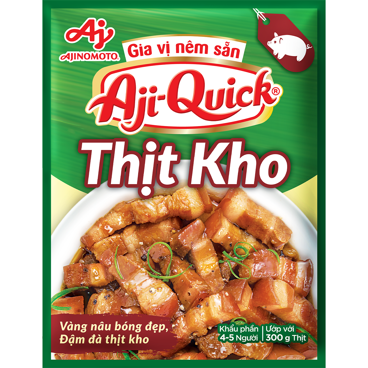 Gia vị nêm sẵn Aji-Quick® Thịt Kho