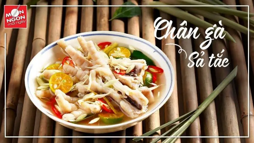 CHÂN GÀ SẢ TẮC – thấm vị chua cay, lai rai cuối tuần