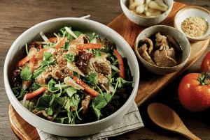 Salad mực ống