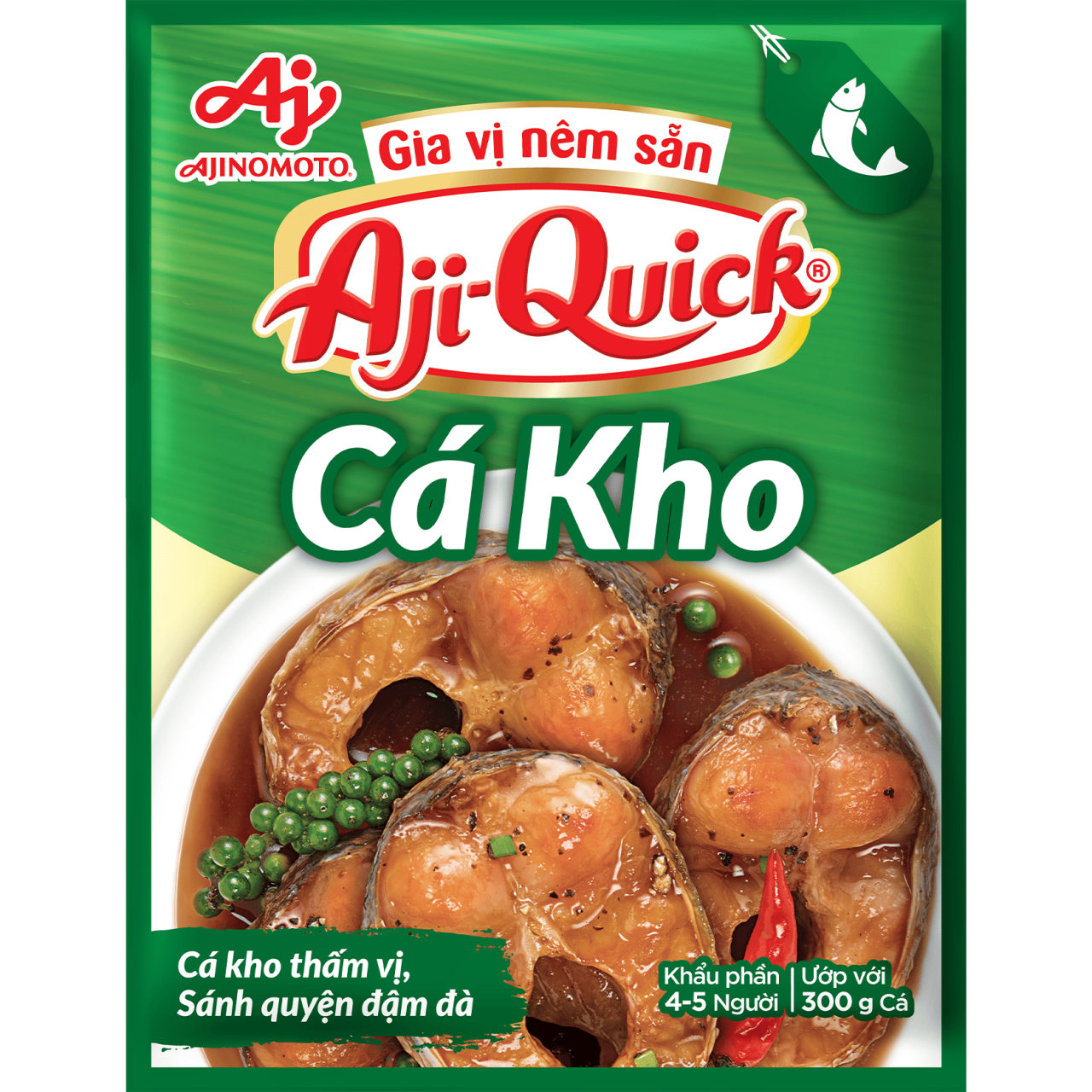 Gia vị món kho Aji-Quick® Cá Kho