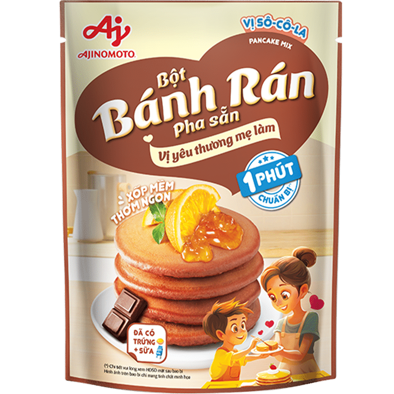 Bột bánh rán pha sẵn vị Sô-Cô-La