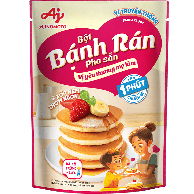 Bột bánh rán pha sẵn vị truyền thống