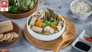 CANH SƯỜN CỦ SEN A-TI-SÔ