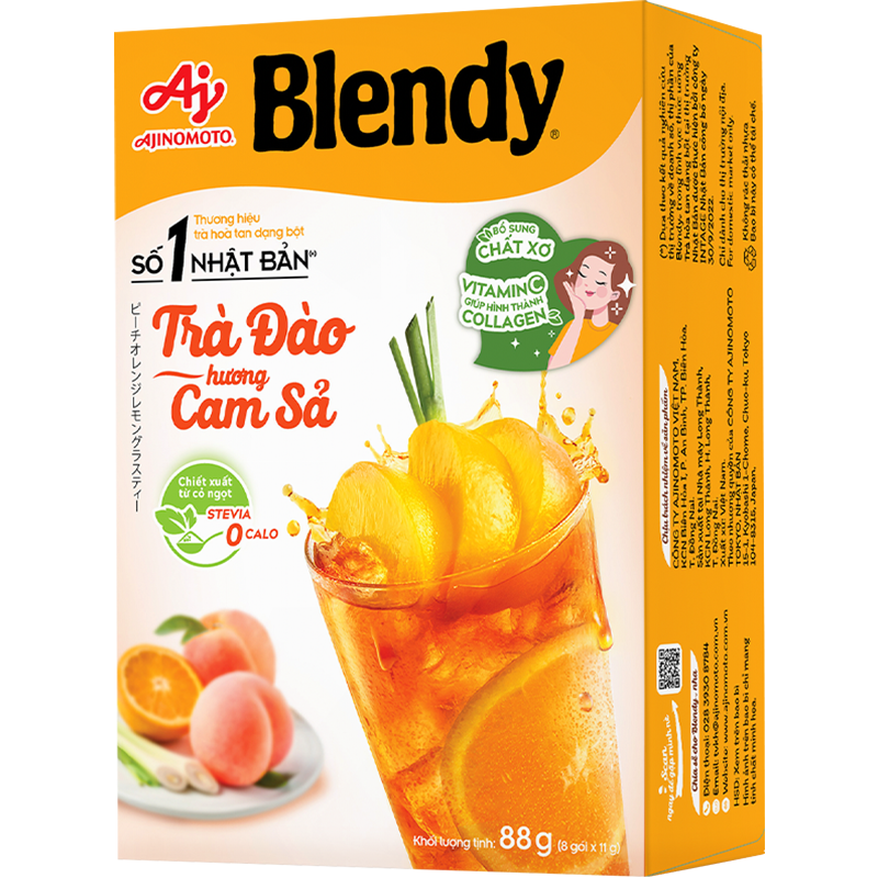 Trà Đào hương Cam Sả Blendy®