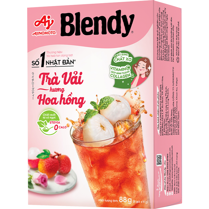 Trà Vải hương Hoa Hồng Blendy®