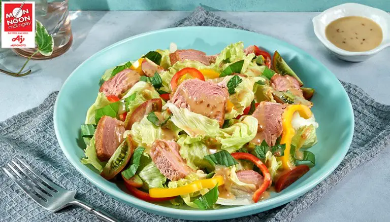 Salad cá ngừ rau thơm