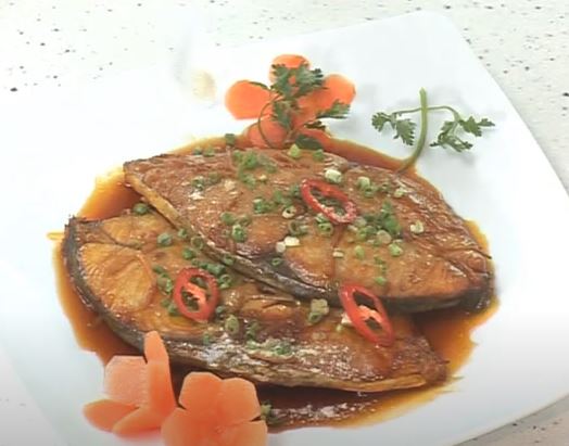Cá thu rim nước trà xanh - Món Ngon Mỗi Ngày