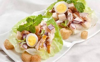 Thực đơn cho bé: Salad chip chip và Salad thịt gà