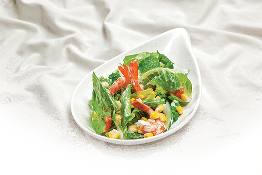 Salad bắp tôm