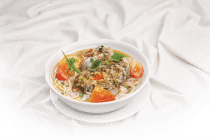 Bún riêu cua xí quách