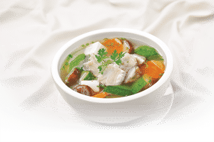 Canh bí ngòi nấu nấm