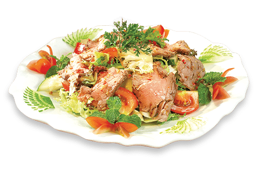 Salad trộn thịt bò