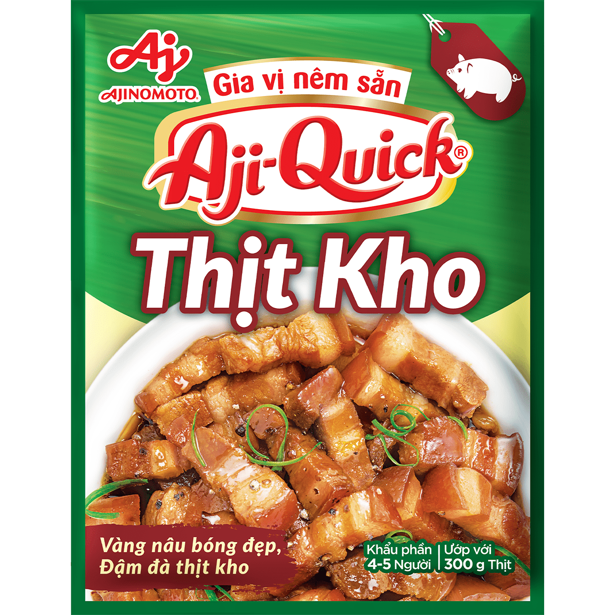 Gia vị nêm sẵn Aji-Quick® Thịt Kho