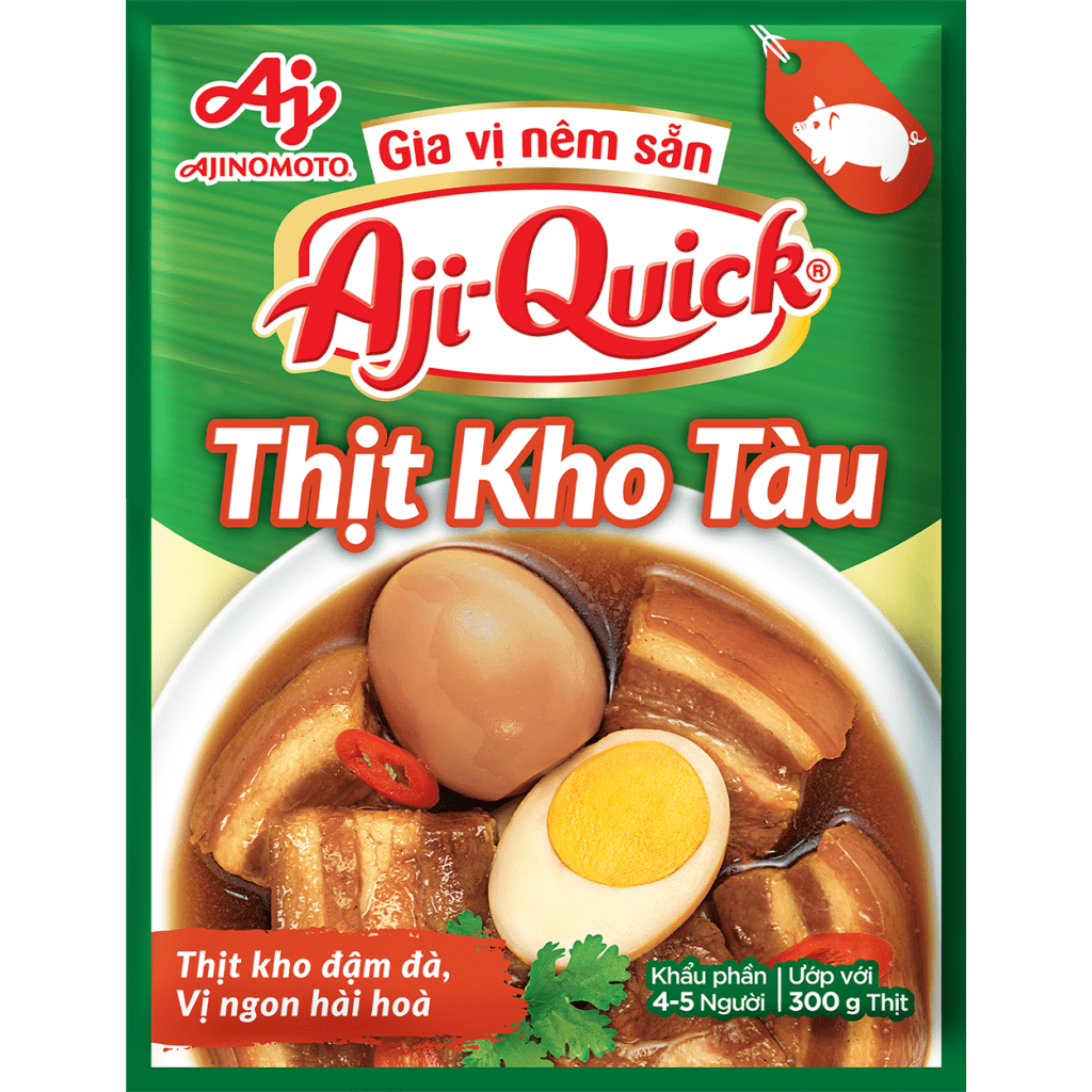 Gia vị nêm sẵn Aji-Quick® Thịt Kho Tàu
