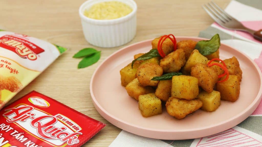 Gà chiên bơ đơn giản thơm ngon, không ai bỏ lỡ