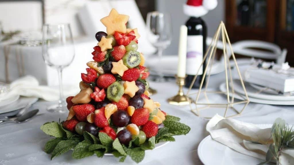 Christmas Fruit Tree – món tráng miệng độc đáo lễ Noel