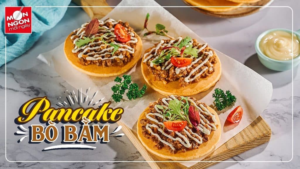 3 món bánh rán kẹp thịt ngon cho bữa sáng xịn sò