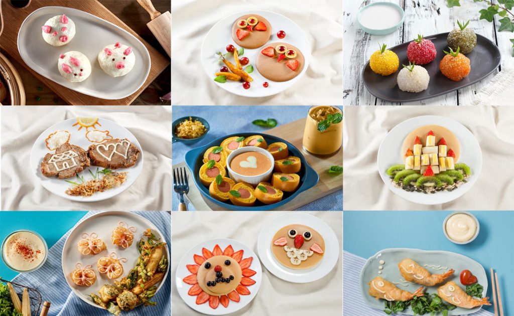 Hướng dẫn cách trang trí món ăn hấp dẫn cho bé