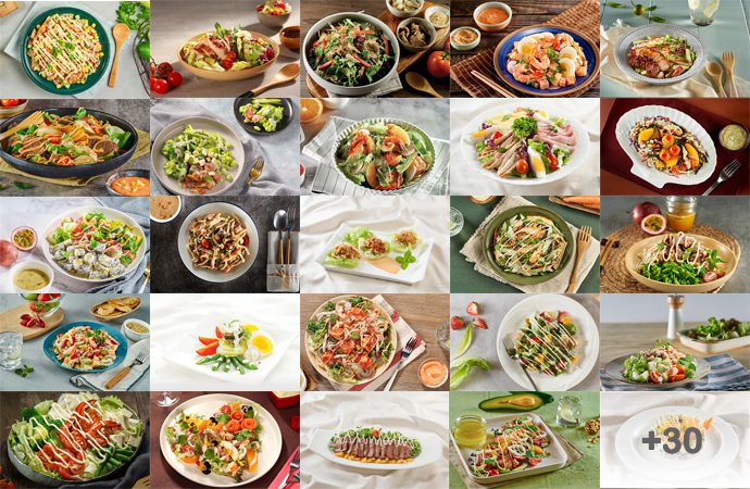 30+ món salad giúp Mẹ giảm cân giữ dáng đón Tết