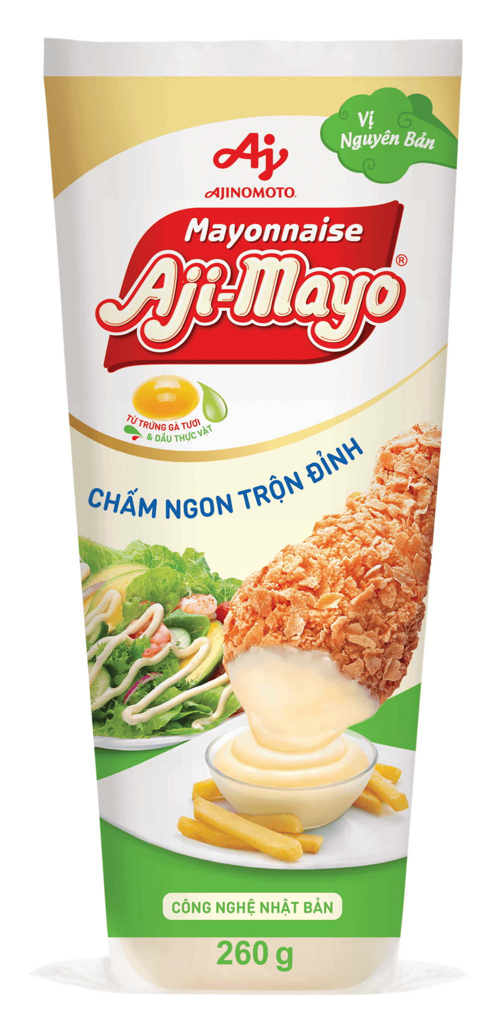 Xốt Mayonnaise Aji-mayo® Vị Nguyên Bản