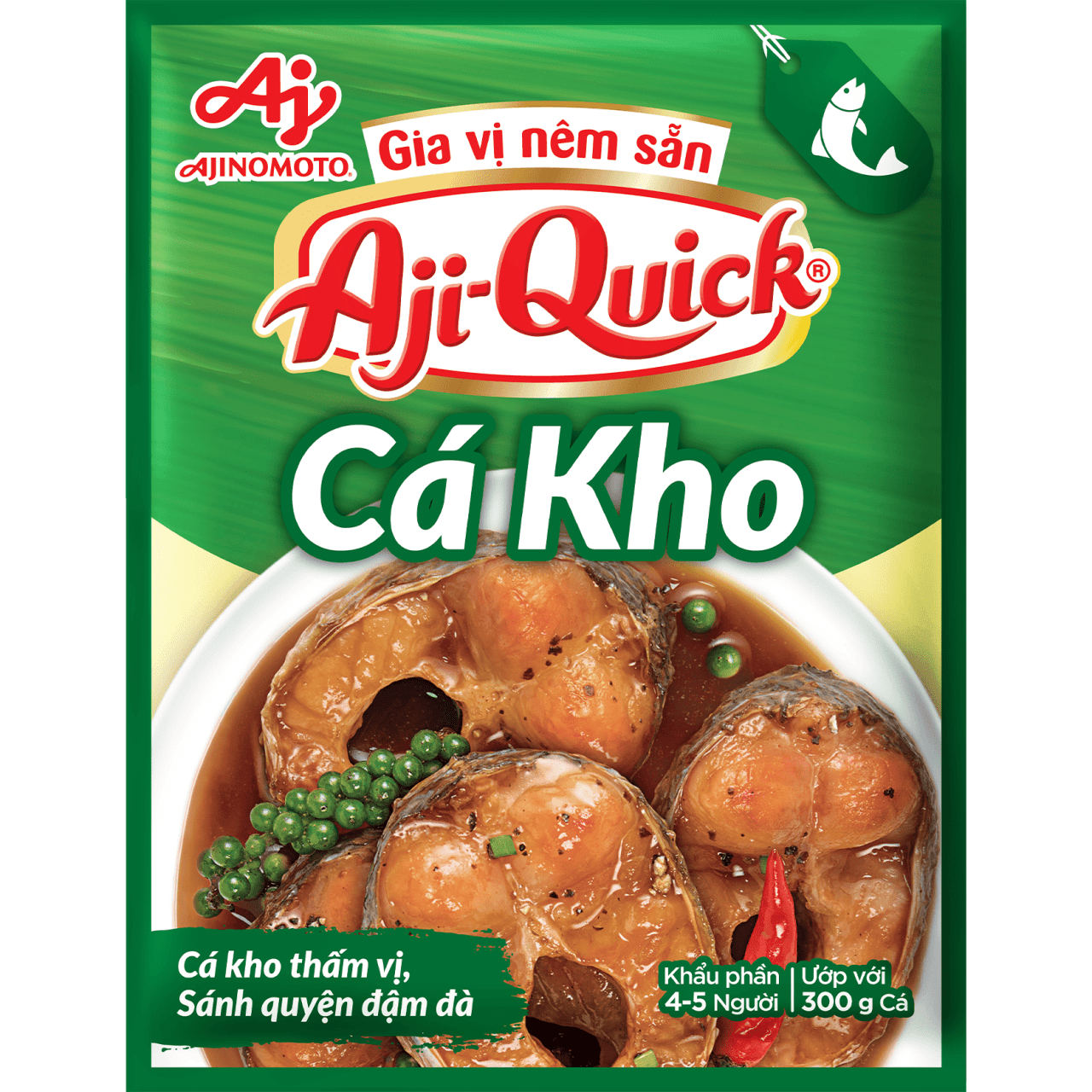 Gia vị nêm sẵn Aji-Quick® Cá Kho