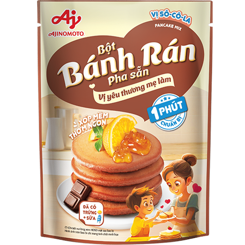 Bột bánh rán pha sẵn vị Sô-Cô-La