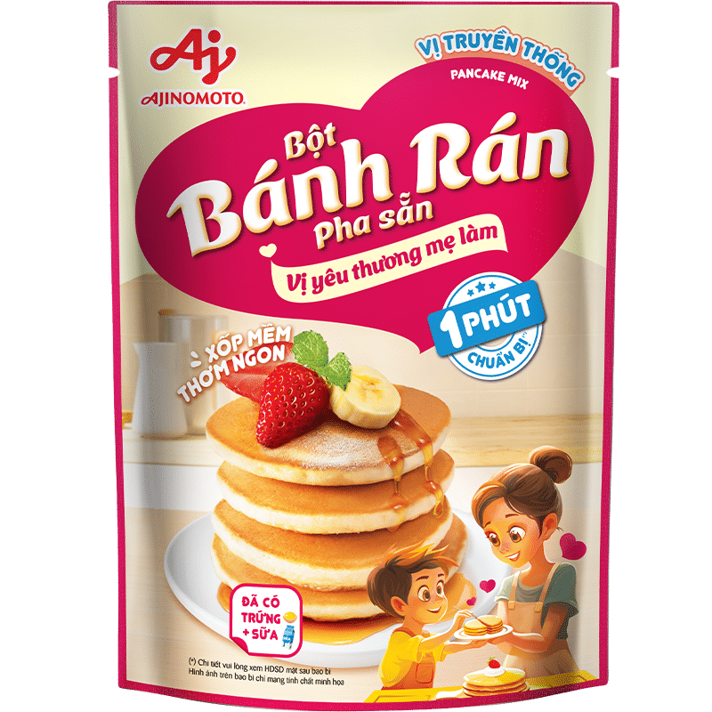 Bột bánh rán pha sẵn vị truyền thống