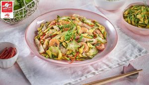 Tép ruộng xào khế – Bông điên điển