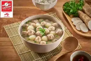 canh khoai mì nấu tôm