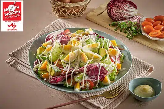 salad trứng