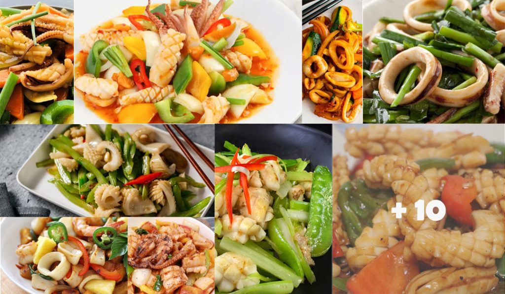 Đổi vị với hơn 10+ món mực xào dễ làm mà đảm bảo ngon