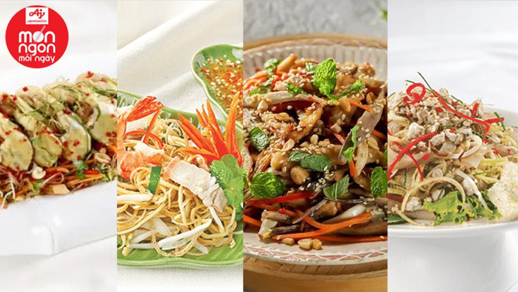 4 cách làm gỏi nộm hoa chuối nhanh gọn, giòn tươi