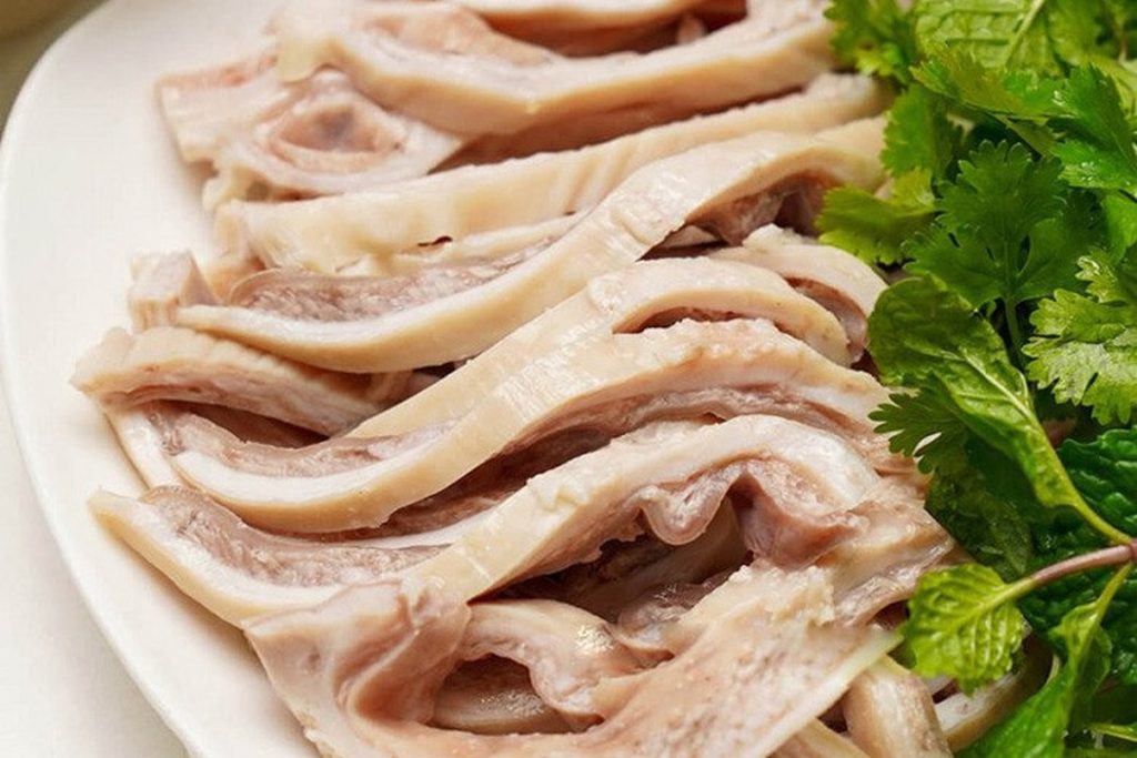 Sơ chế dạ dày heo hết đắng, luộc dạ dày trắng giòn