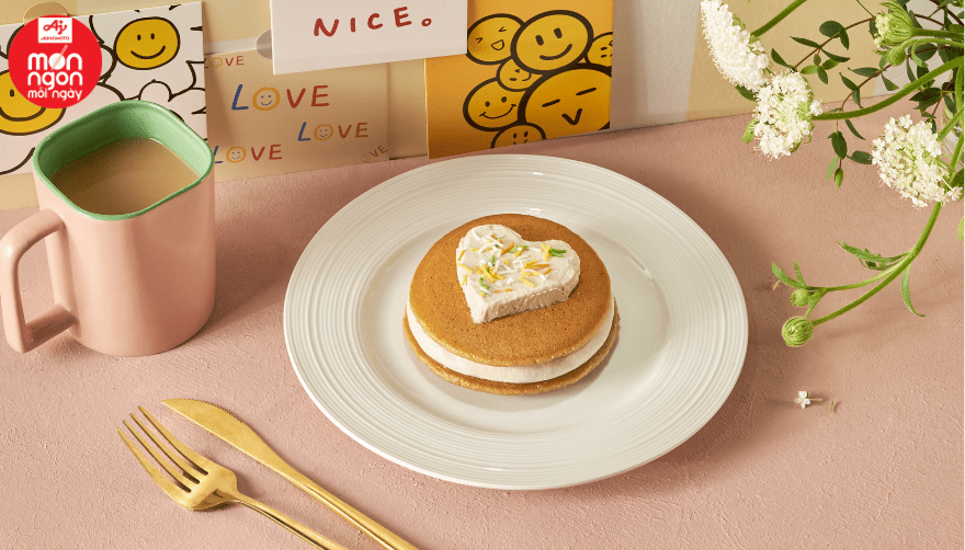Pancake vị trà sữa