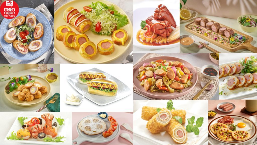 Tổng hợp 15 món ngon từ xúc xích các bé thích mê