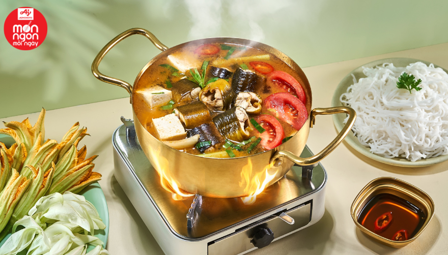 Lẩu lươn kèo nèo vị thái