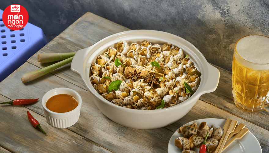 Ốc hương hấp muối