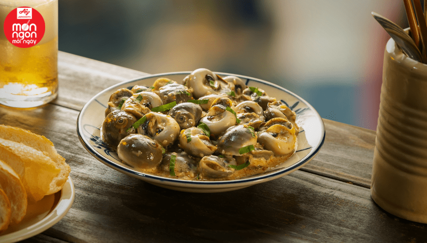 Ốc mỡ xốt mayo