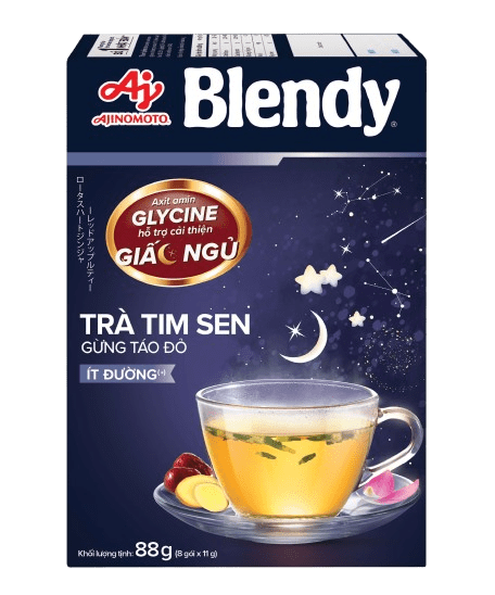 Trà Tim Sen Gừng Táo Đỏ Blendy®