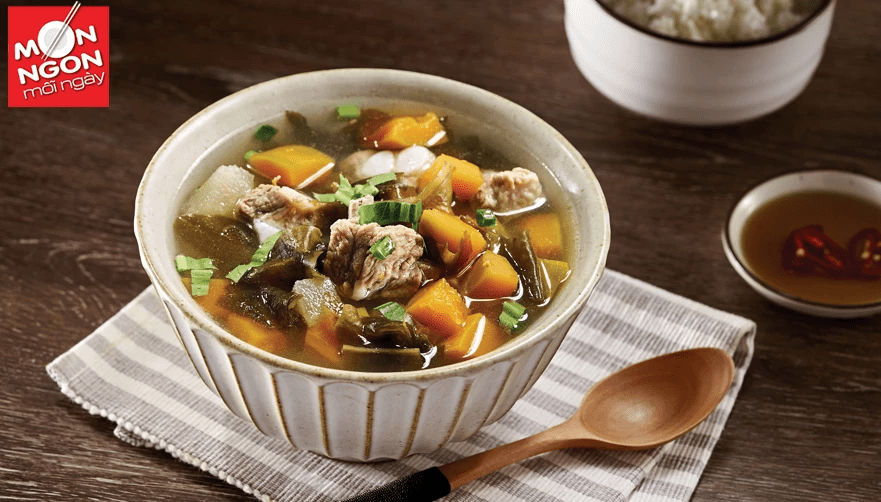 Biến tấu sáng tạo với món canh bí đỏ theo công thức của Món Ngon Mỗi Ngày