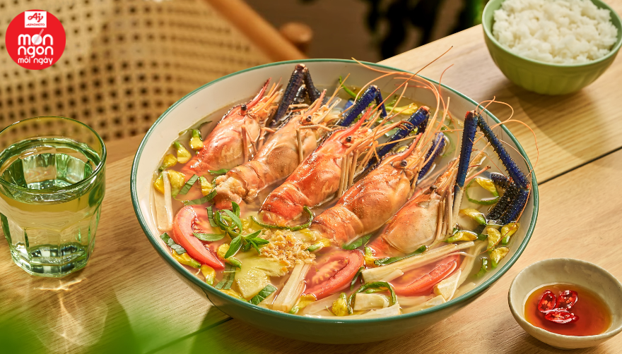 CANH CHUA TÔM BỒN BỒN BÔNG ĐIÊN ĐIỂN