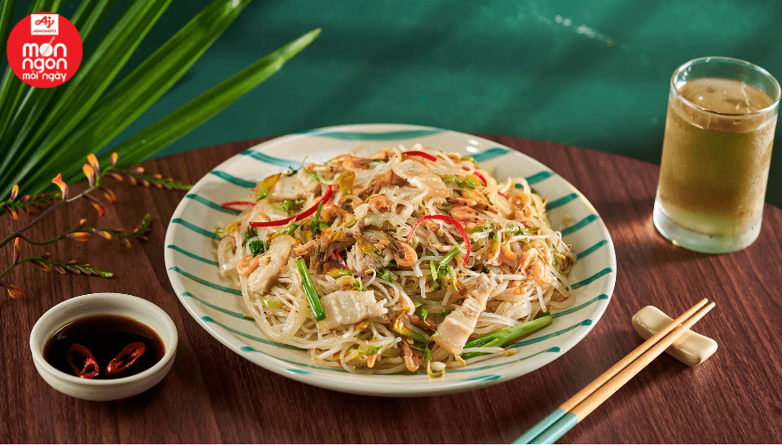 HỦ TIẾU SA ĐÉC XÀO TÉP BÔNG ĐIÊN ĐIỂN