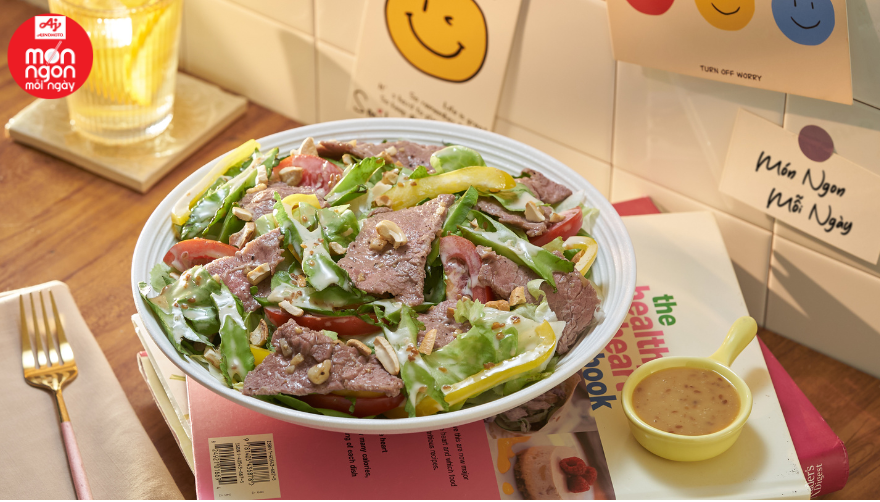 Salad bò đậu rồng