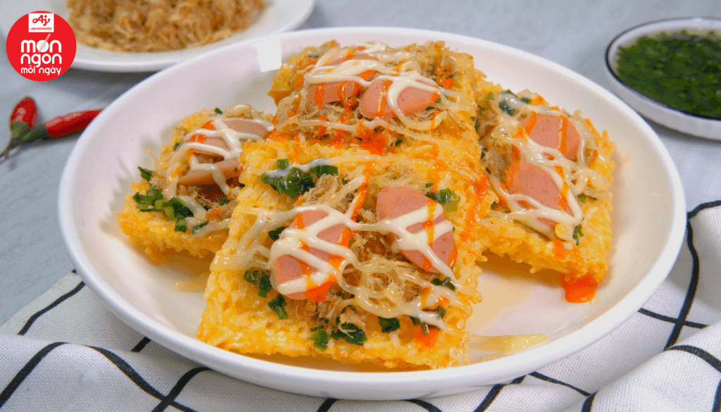 Cơm cháy mỡ hành