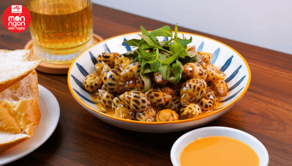 ỐC HƯƠNG XÓC XỐT TRỨNG MUỐI