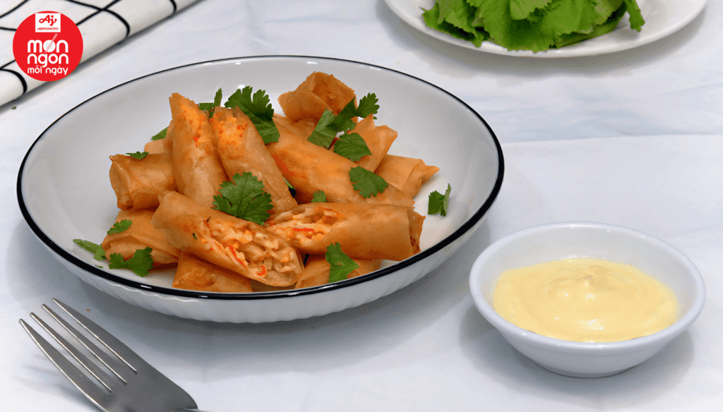 Chả giò thanh cua mayo