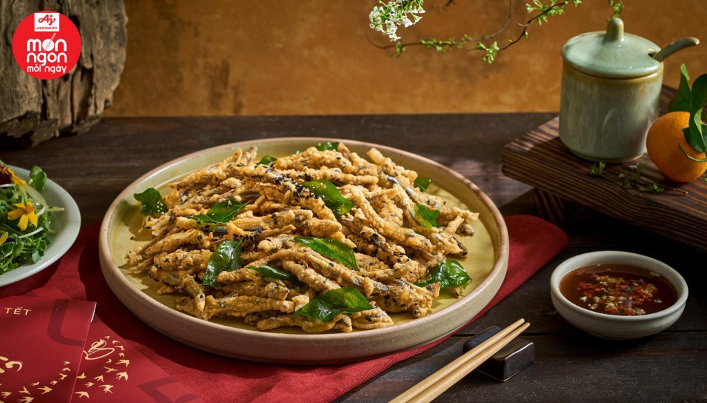 Cá cơm than chiên cà ri